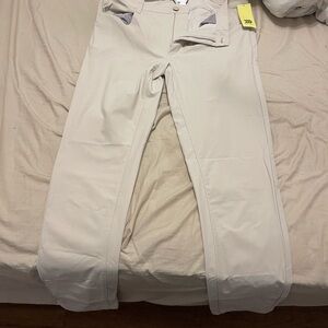 All in Motion Men's Cream Chinos